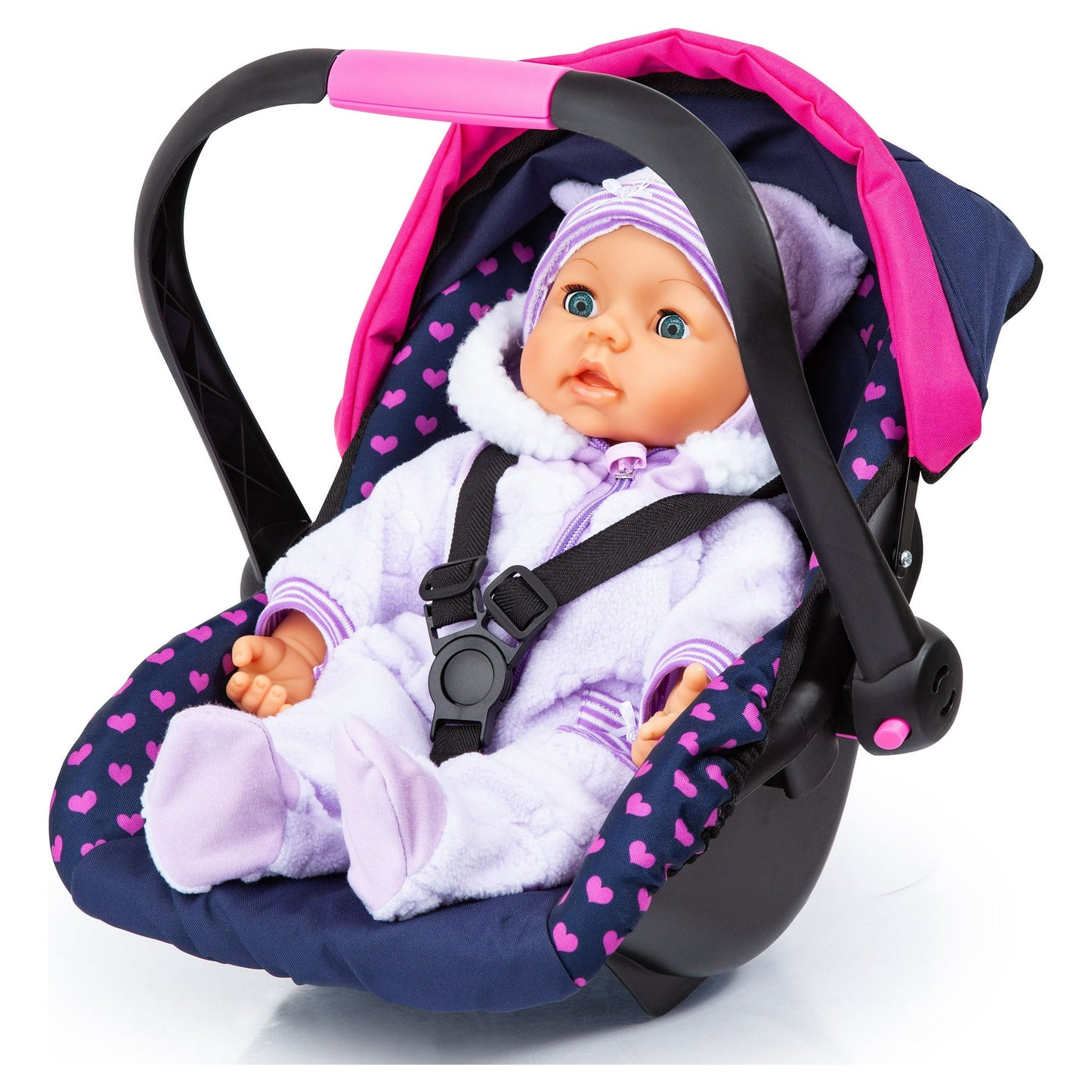 Baby Doll Deluxe Car Seat with Canopy