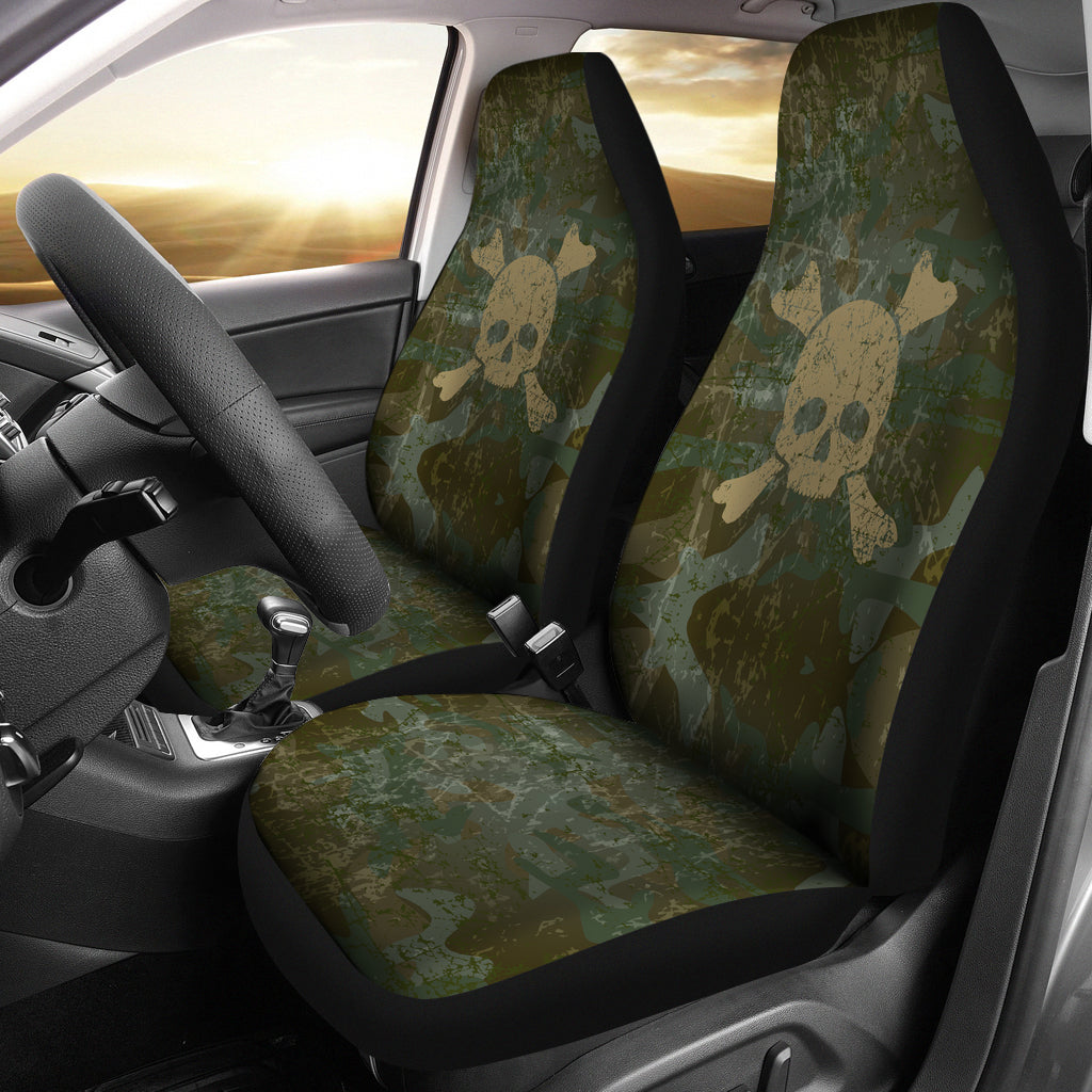 Skull & Crossbones Car Seat Covers (Set of 2)