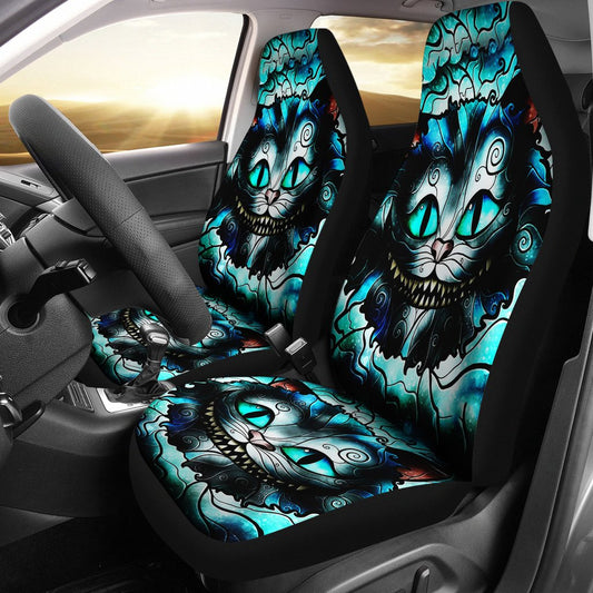 We're All Mad Here V2 - Car Seat Covers - (Set of 2)