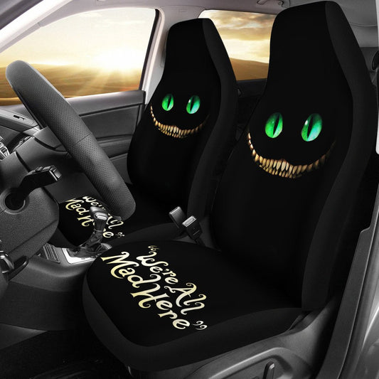 We're All Mad Here V3 - Car Seat Covers - (Set of 2)