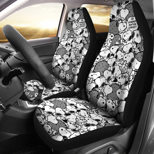 Snoopy - Car Seat Covers - (Set of 2)