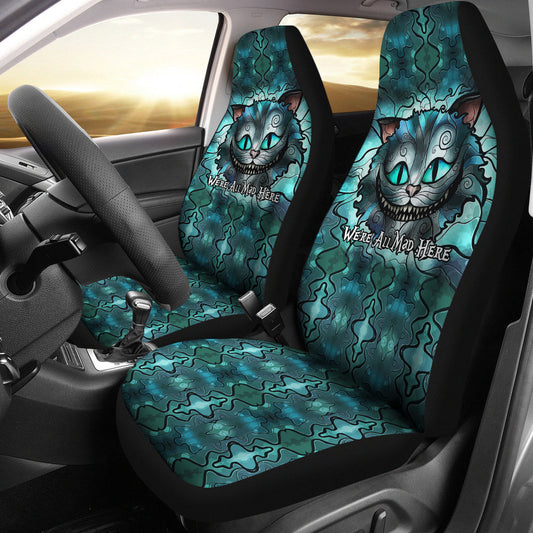 We're All Mad Here - Car Seat Covers - (Set of 2)