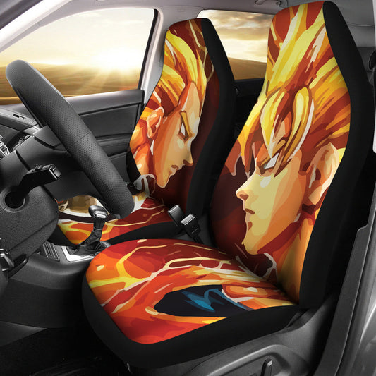 Saiyan Battle - Car Seat Covers - (Set of 2)