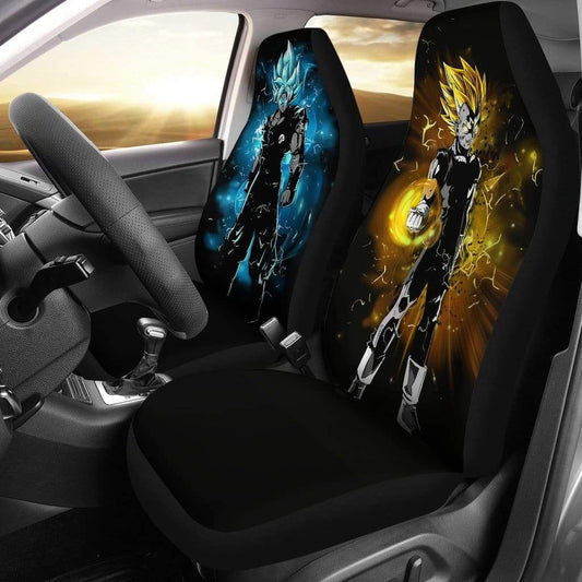 Goku Vegeta - Car Seat Cover - (Set of 2)